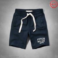 heren abercrombie and fitch new york 1892 athletic shorts katoen grijs blauw Groothandel Cool 9q91y176